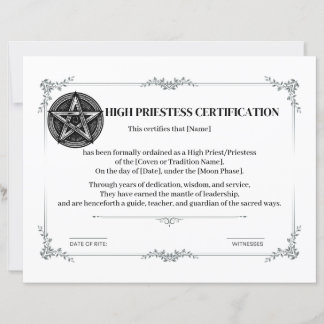 Certificação de Alto Nível