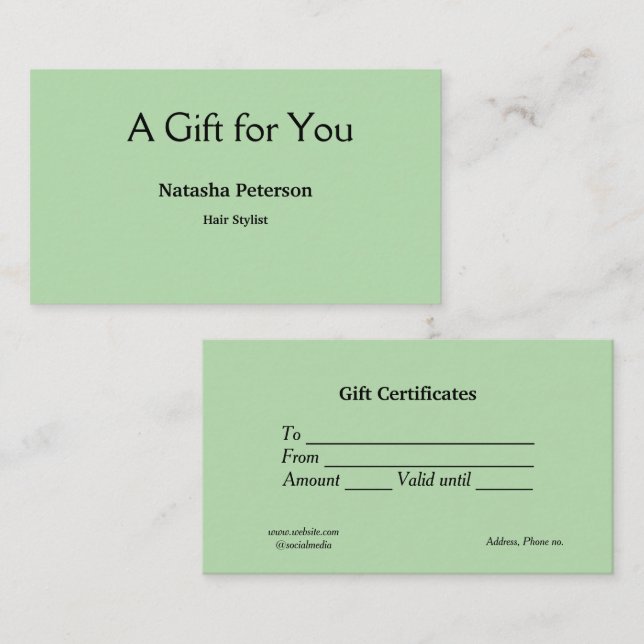 certificado clássico de negócios azul branco (Frente/Verso)