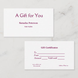 certificado clássico de negócios azul branco