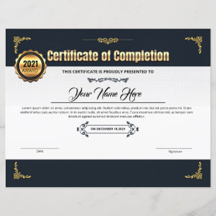 Certificado De Apreciação