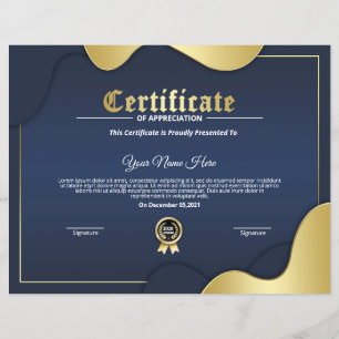 Certificado De Apreciação