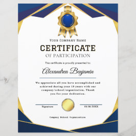 Certificado de Apreciação