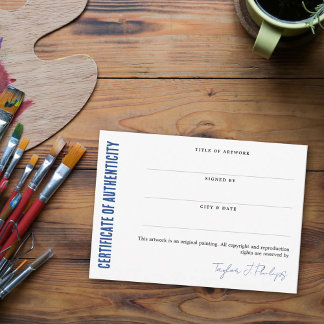 Certificado de Autenticidade do Script de Assinatu