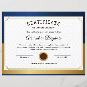 Certificado de Avaliação de Conquista