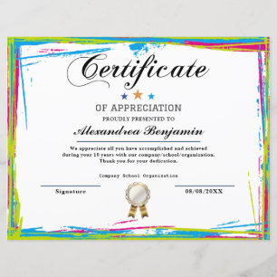 Certificado de Avaliação de Conquista