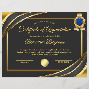 Certificado de Avaliação de Conquista