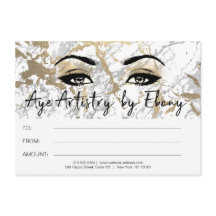 Certificado de Beleza de Maquiagem de Mármore Bran