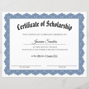 Certificado de bolsa