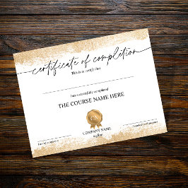 Certificado de Conclusão do Curso de Conclusão