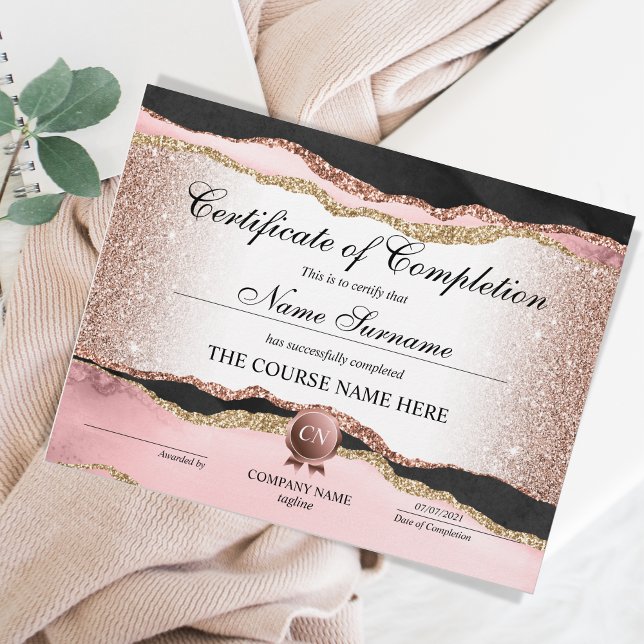 Certificado de Conclusão do Curso de Conclusão do  (Criador carregado)