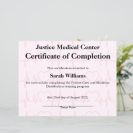 Certificado de conclusão médico ou de enfermeiro c