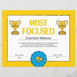 Certificado de Conquista Mais Focado PDF