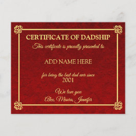 Certificado de Dadship