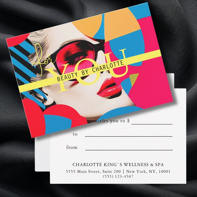 CERTIFICADO DE DÉFICE| para você (GIFT CERTIFICATE| for you, business, beauty,salon)