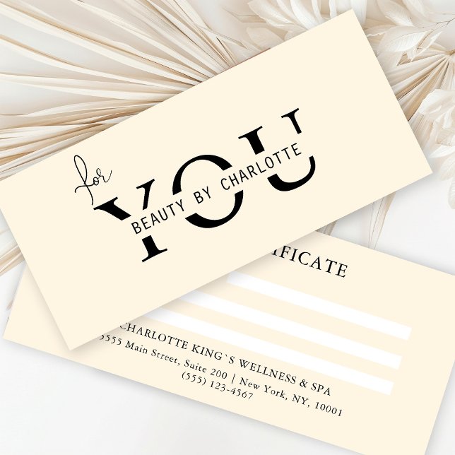 CERTIFICADO DE ENTIDADE EMPRESARIAL (Personalized, BUSINESS GIFT CERTIFICATE! Beige & White, modern, minimal with a luxury touch.
)