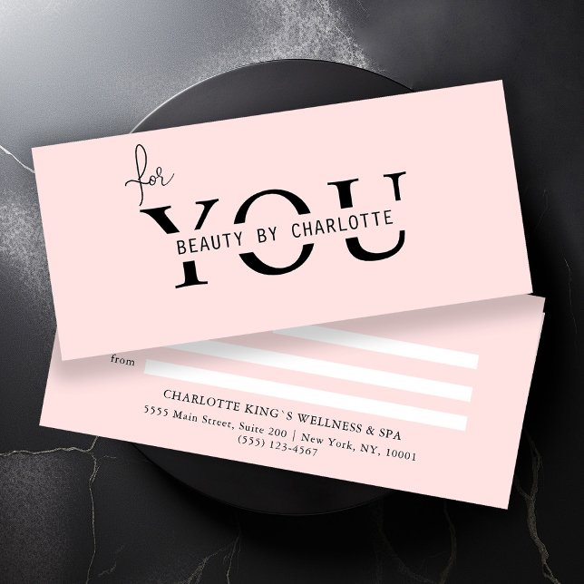 CERTIFICADO DE ENTIDADE EMPRESARIAL (Personalized, BUSINESS GIFT CERTIFICATE! Pink & White, modern, minimal with a luxury touch.
)