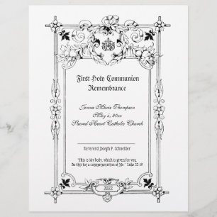 Certificado de Lembrança da Santa Comunidade Elega