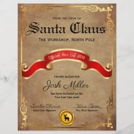 Certificado de Lista de Nice Oficial