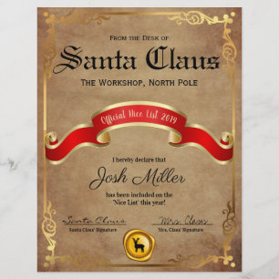 Certificado de Lista de Nice Oficial