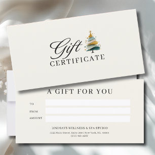 CERTIFICADO DE NEGÓCIOS DE ÁRVORE DE NATAL DE SALÃ
