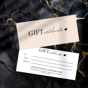 Certificado de oferta comercial específico do clie