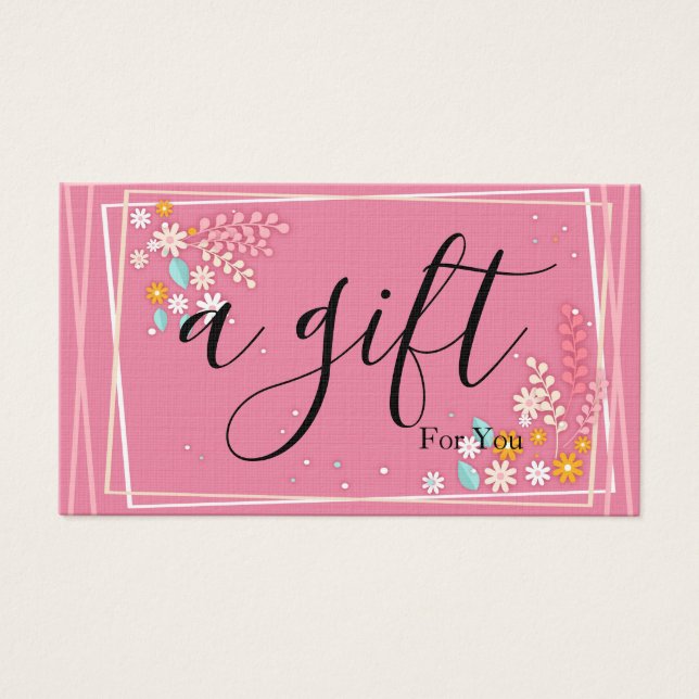 Certificado de oferta comercial simples e moderno (Frente)