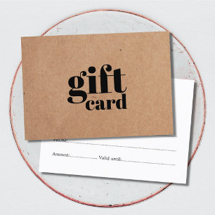 Certificado de oferta de beleza Kraft impresso sim