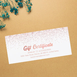 Certificado de Oferta de Negócios da Loja Salon Do