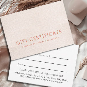 CERTIFICADO DE OFERTA DE NEGÓCIOS, Minimalista Mod