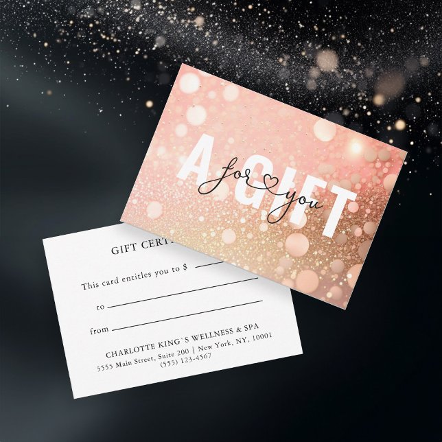 CERTIFICADO DE OFERTA EMPRESARIAL | GLITTER (Criador carregado)