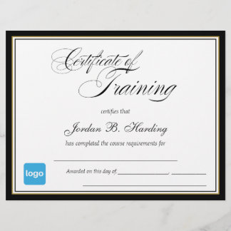 Certificado de Prêmio de treinamento - Adicionar l