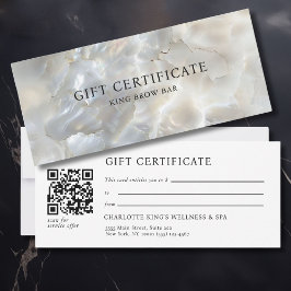 CERTIFICADO DE PRESENÇA DO CÓDIGO QR DE SALÃO BRAN