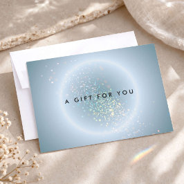 Certificado de Presente Celestial Confetti Glow Az