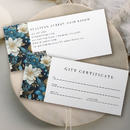 Certificado de Presente Comercial do Código QR Flo