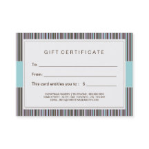 Certificado de presente customizável da padaria