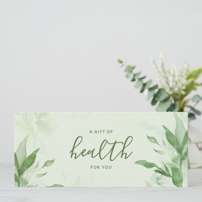 Certificado de Presente de Cadeias Aquáticas Botân (Em pé/Frente)