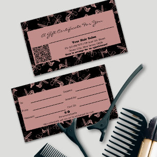 Certificado de Presente de Código QR para Ferramen