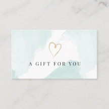 Certificado de Presente de Cor da Água Azul-Claro 