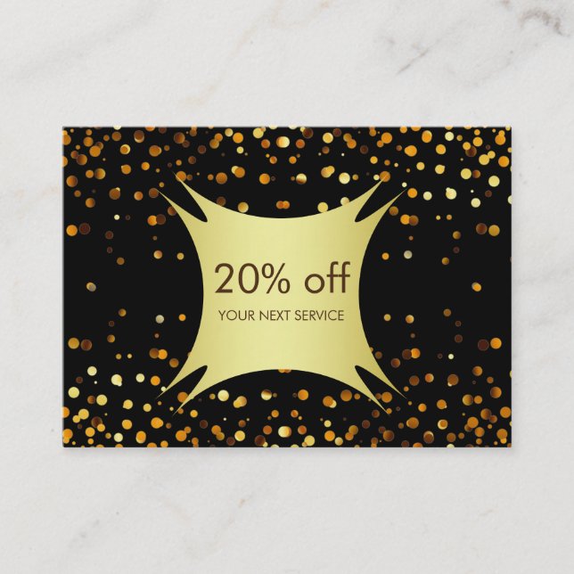 Certificado de Presente de Desconto de Cupom Doura (Frente)