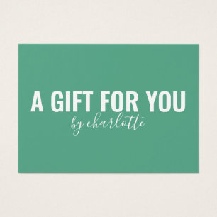 Certificado de Presente de Empresa Minimalista da