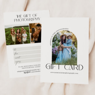 Certificado de Presente de Fotografia de Arch Mini