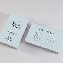 Certificado de Presente de Logotipo Empresarial Az