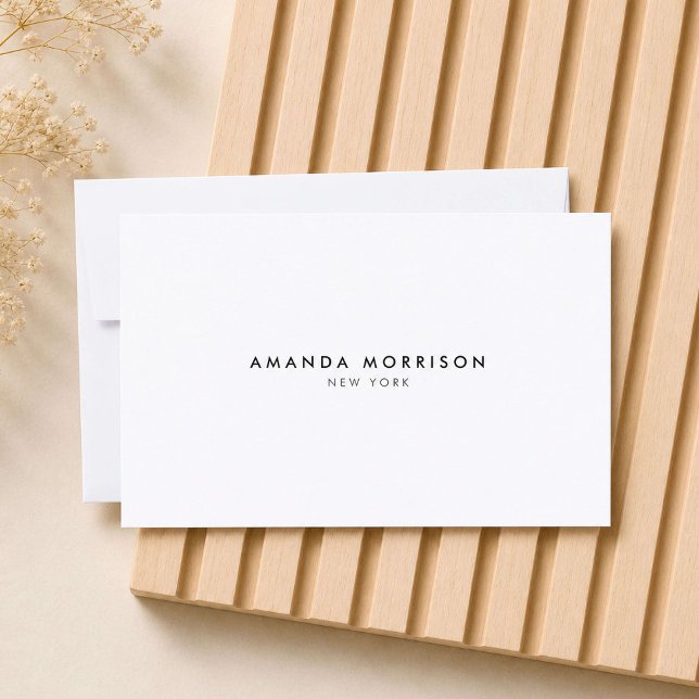Certificado de Presente de Luxo Minimalista Branco (Criador carregado)