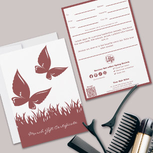 Certificado de Presente de Marcha de Nota de Servi