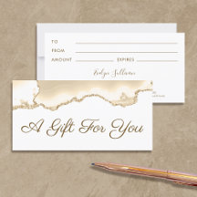 certificado de presente de pêssego delicado