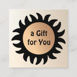 Certificado de Presente de Salão de bronzeamento d