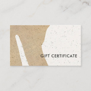 Certificado de Presente de Textura Cerâmica Modern