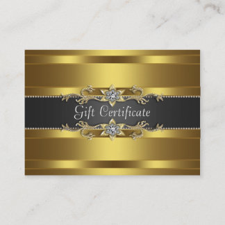 Certificado de Presente Diamante Ouro Preto
