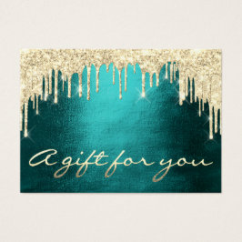 Certificado de Presente Disco Dourado TealEyelash 