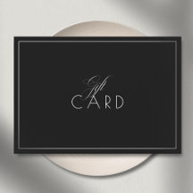 Certificado de Presente Elegante Minimalista Borda